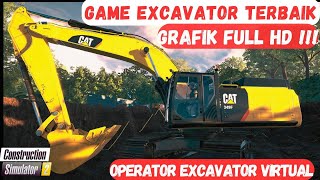 Game EXCAVATOR TERBAIK (Grapich FULL HD)Operator VIRTUAL EXCAVATOR screenshot 5