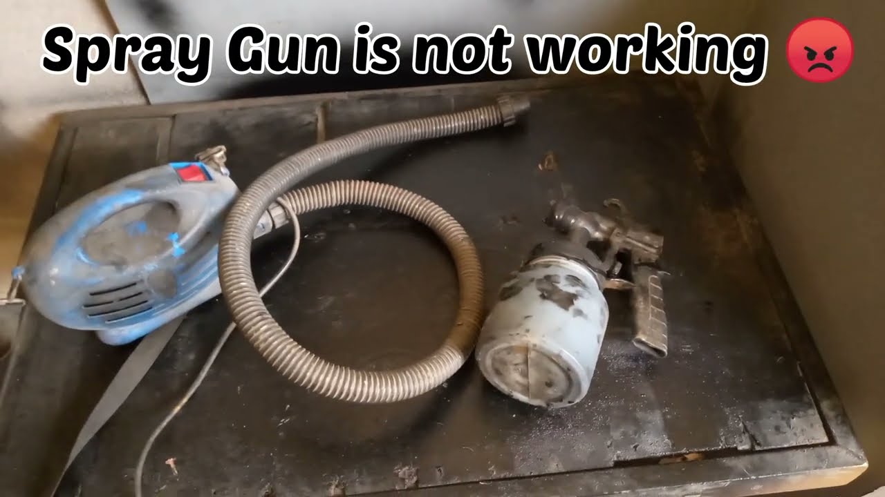 zoom spray paint machine | spray gun is not working