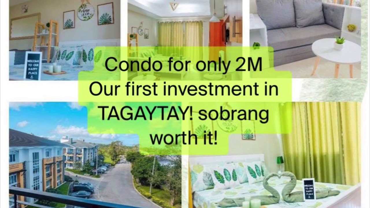 Condo tour in Tagaytay City for only 2Million first investment