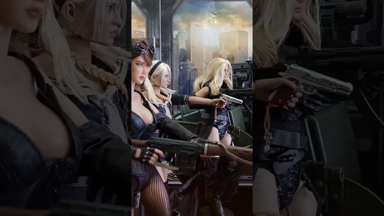 Sucker Punch part 1 short 2 movie recreate. 1/6 scale model and Hot Toys stop motion animation.