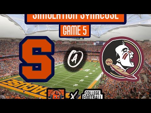 SYRACUSE (2-2) @ FLORIDA STATE | 2021 SYRACUSE FOOTBALL SEASON SIMULATION / CFB REVAMPED