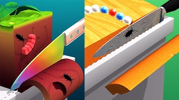 Asmr Slicing Game! Mobile Android/ios Gameplay Video Games Walkthrough!