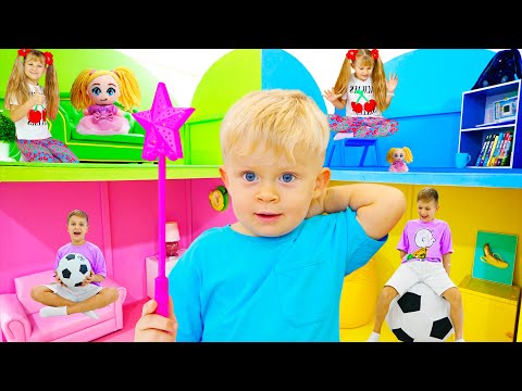 ديانا وروما ألعاب في الغرف تجميع فيديو