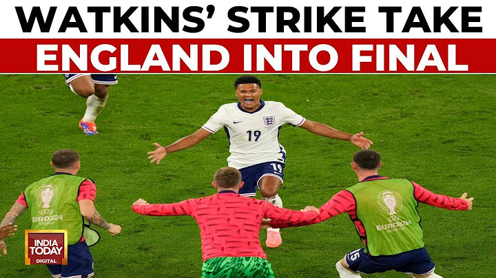 England Hop On Luck-train To Euro 2024 Final After 2-1 Win Over Netherlands | India Today