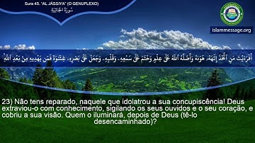 سورة 45. الجاثية (ترجمة باللغة البرتغالية) | مشاري بن راشد العفاسي