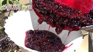 مربى الكرز او معقود الكرزحب الملوك cooking cherry مطبخ_وفاء_الحموي cherry كرز تخزين 2022