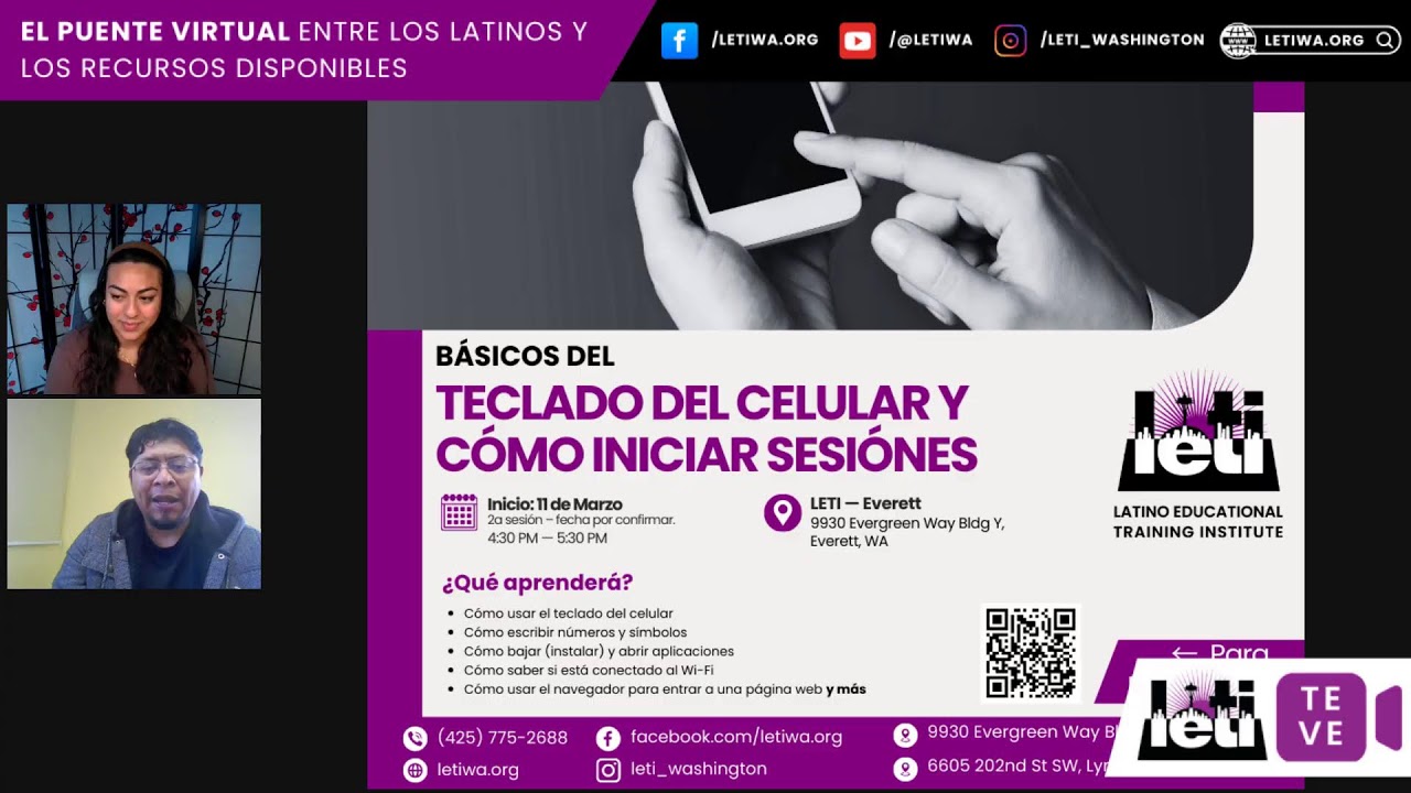 LETI TeVe: Nuevos Recursos, Clases, Programas y Más — ¡Todo para Nuestra Comunidad Latina!