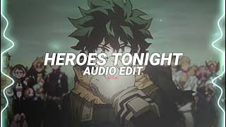 heros tonight -[edited song]