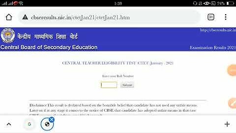 ctet january 2021 result |Check out|direct Link|CTET 2021 Result
