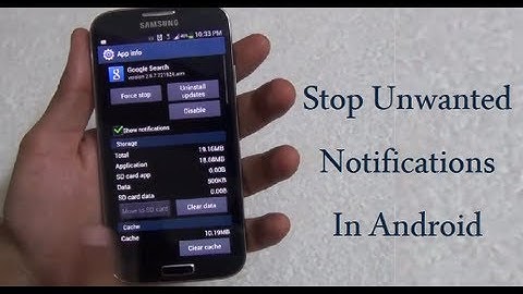 Stop Unwanted Notifications On any Android Phone