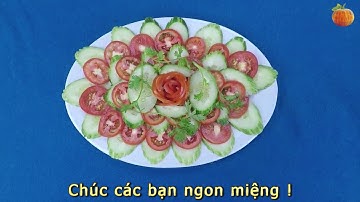 Salad cà chua dưa chuột