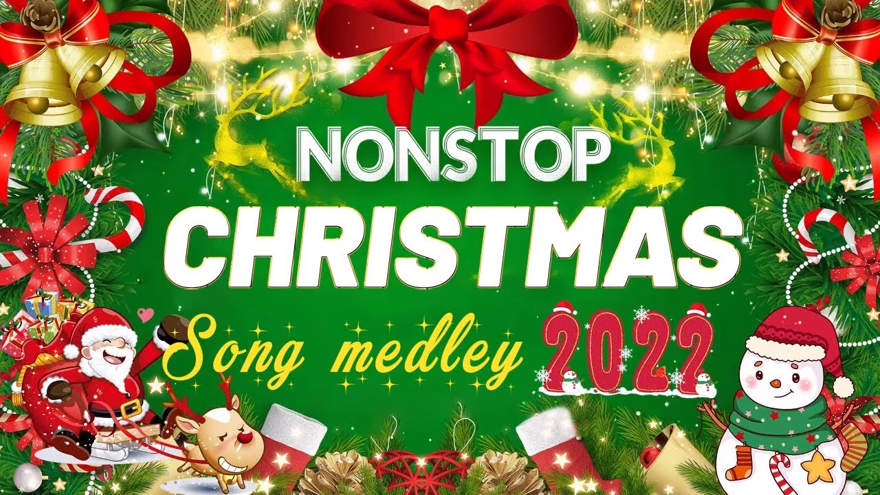 Non Stop Christmas Songs Medley 2021 - 2022 🎄🎁 Greatest Christmas Songs Medley 2021 - 2022⛄⛄⛄