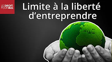 Quelles sont les limites à la liberté d'entreprendre ?