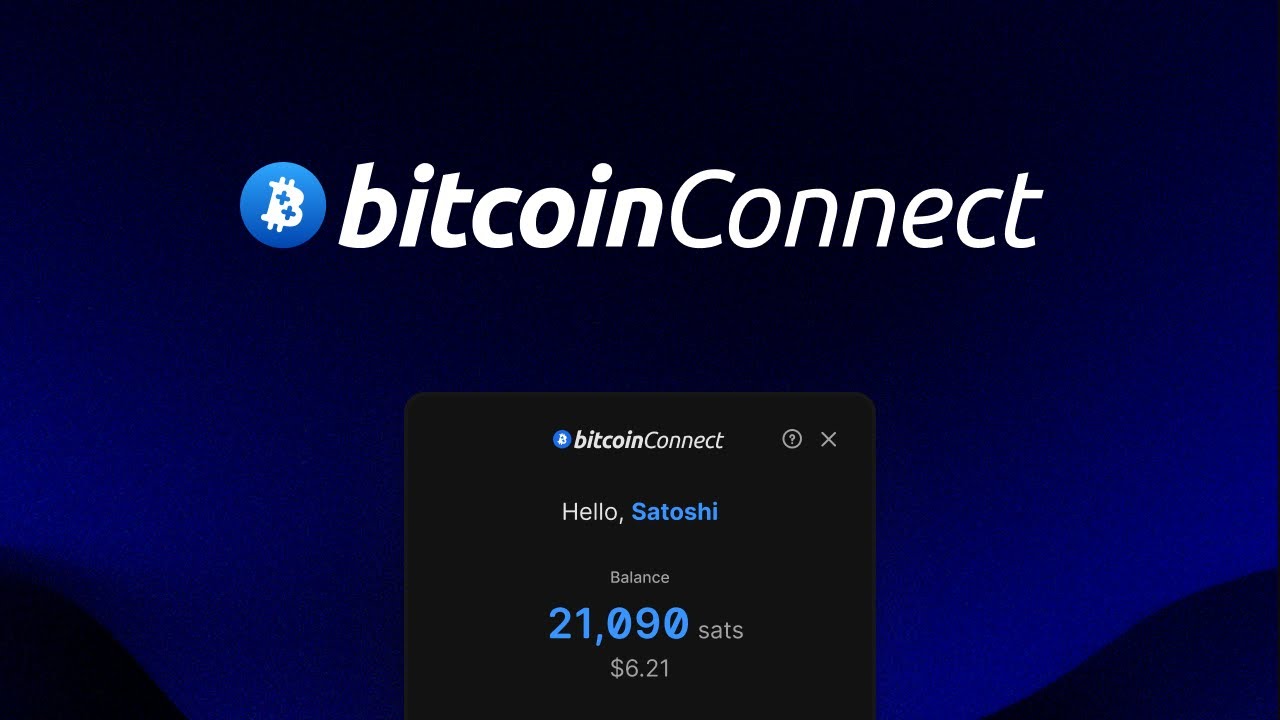 Btc Connect Introducing Bitcoin Connect - YouTube