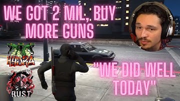 Ray & Chem discuss terms to end Hydra vs RUST war | NoPixel