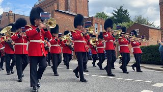 Band of the Grenadier Guards Return to Barracks