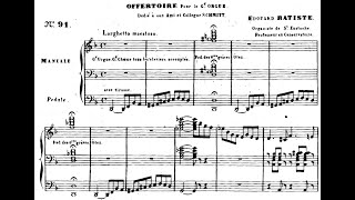 Edouard Batiste - Grand Offertoire (Op. 3)