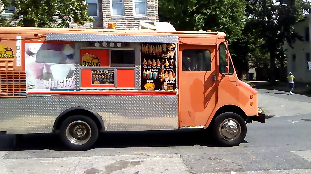 soft serve ice cream van