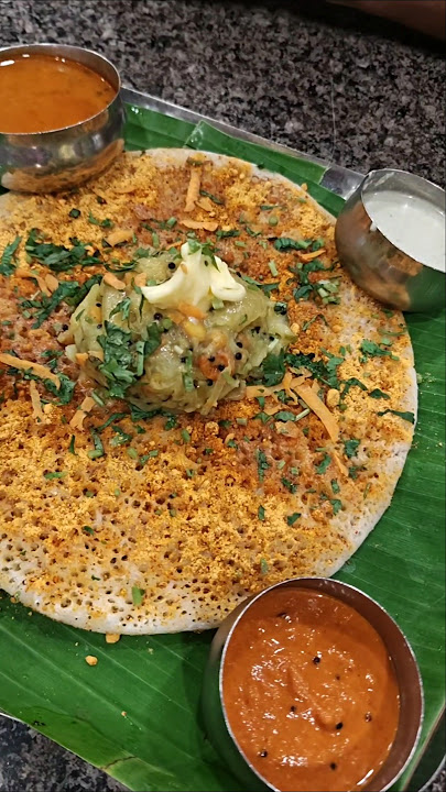 Open butter masala dose #dose #indianfood #dosalover