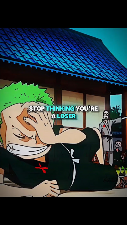 Stop Thinking You're A Failure। Zoro Edit। Anime Edit #shortsvideo #anime #zoro #short
