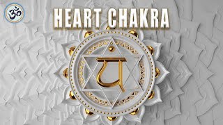 HEART CHAKRA Powerful Healing Meditation Music  Emotional Healing  Love Energy, Attract Love