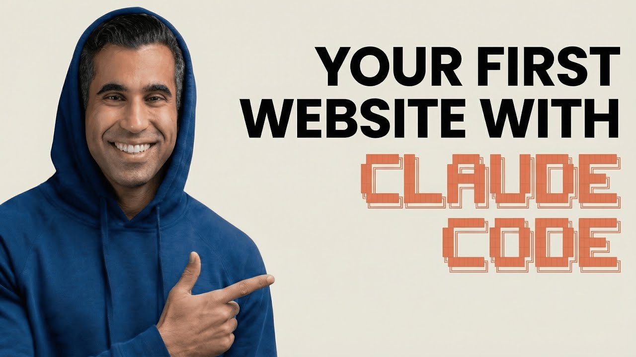 Make Your First Website With Claude Code (in Under 30 Minutes) - YouTube
