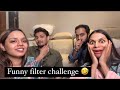 Has has k peth dukh gaya  funny snapchat filters  comedy  aarti vlogs