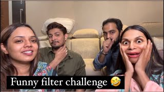 Has has k peth dukh gaya || funny snapchat filters || comedy || Aarti vlogs||