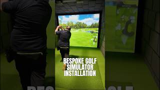 Check out our Golf Sim Builds! #golfsimulator #indoorgolf