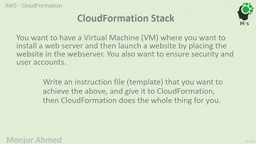 Amazon Web Services AWS CloudFormation