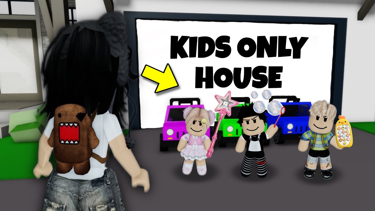 KIDS ONLY HOUSE sa BROOKHAVEN! NAG UNDER COVER KAMI!(BROOKHAVEN RP TAGALOG)