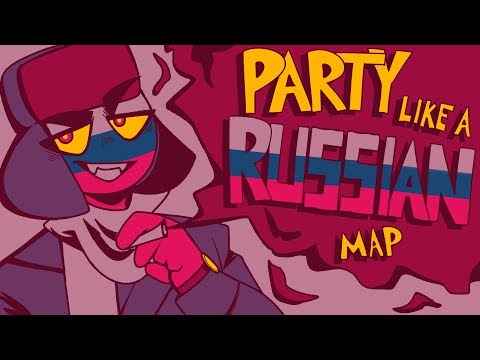 (Countryhumans-Ülkeinsanları) RUSMUŞ GİBİ PARTİLE | Tamamlanmış PMV MAP