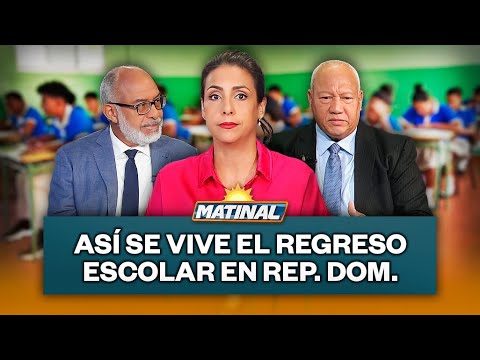 Así comienza el nuevo año escolar en República Dominicana | Matinal