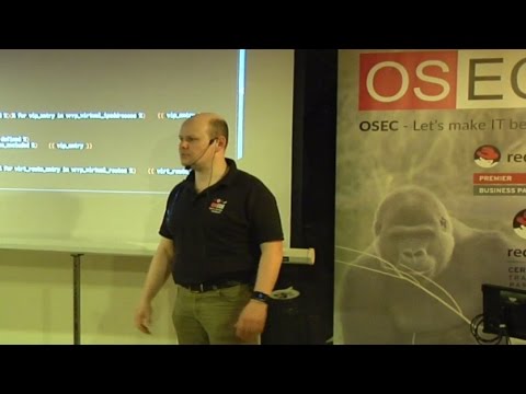 OSEC Barcamp || Darek Puchalak -  Ansible, Know your tools