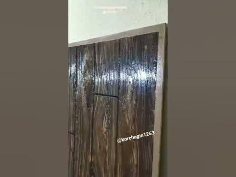 эпоксидная смола для стен. короткое видео. полное видео скоро. - YouTube