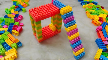 Satisfying DIY Bunkbed ASMR/ Building Blocks/block game /lego building fun#asmr#buildingblocks#lego