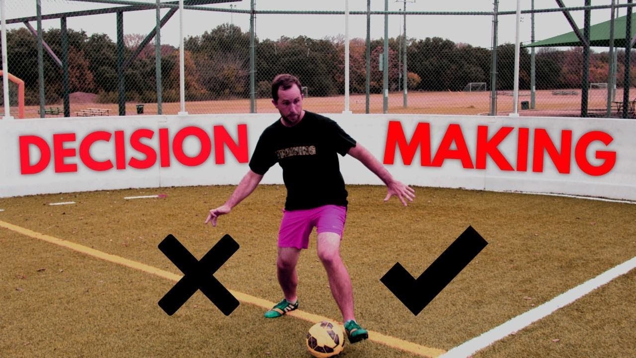 How To Play DEFENSE In Soccer Decision Making YouTube