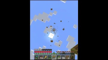 I broke the scaffolding and he lost everything yeah cheers   #funnyvideo #minecraft #funny #mrlizpy