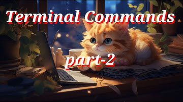 linux command tutorial | part 2 | terminal commands | Learning Linux CLI