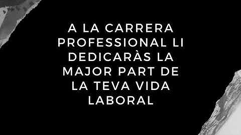 De debò creus que conformar-se és una opció?