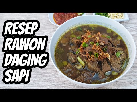 Resep Cara Membuat Rawon Daging Sapi Asli Jawa Timur yang Enak dan Gurih Resep Cara Membuat Rawon Daging Sapi Asli Jawa Timur yang Enak dan Gurih