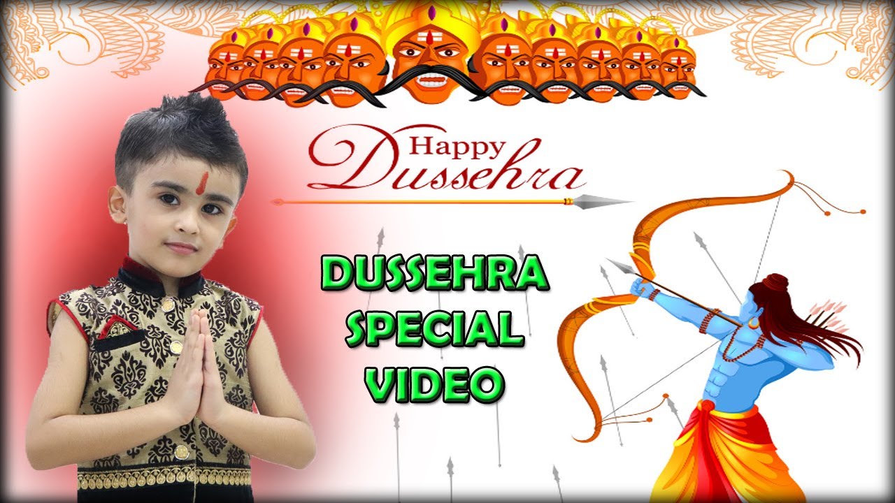 give a speech on dussehra
