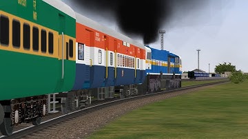 Holiday express ||  MSTS Open Rails || Indian Train simulator