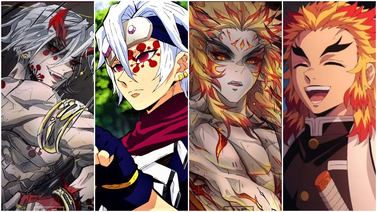 Demon Slayer Hashira as Upper Moon Demons - YouTube
