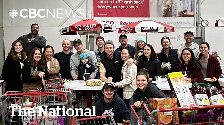 #TheMoment a woman threw a surprise party at Costco for her husband