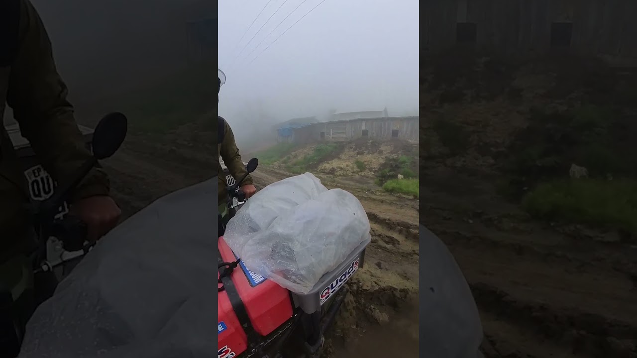 Fog surrounds me | Watch episode 28 in my channel 🔥 | Quad route Barcelona - Nepal | Day 28: Turkey🌍