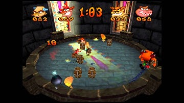 Keg Kaboom - Crystal - Crash Bash - 200% Playthrough (Part #99)