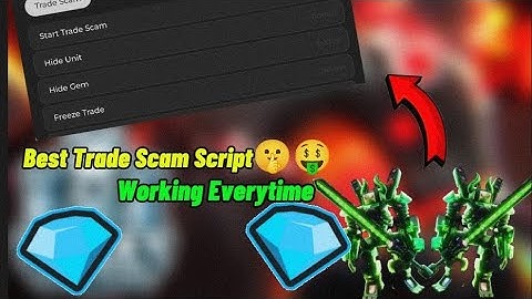 Best Trade Scam Script For Toilet tower defense !!