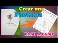 COMO CREAR UNA FACTURA PROFESIONAL EN COREL DRAW X7  PASO A PASO 2016