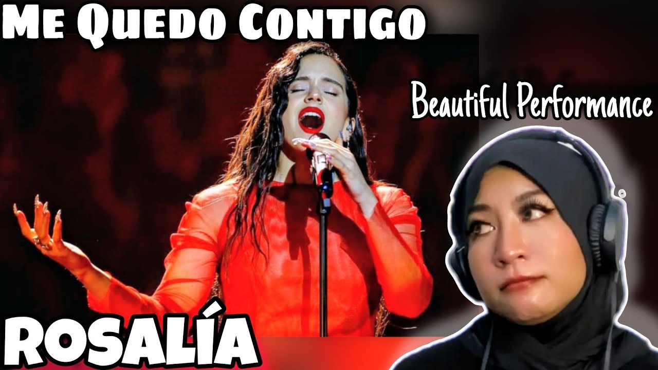 Rosalía canta 'Me Quedo Contigo' | Goya 2019 - Reaction Video